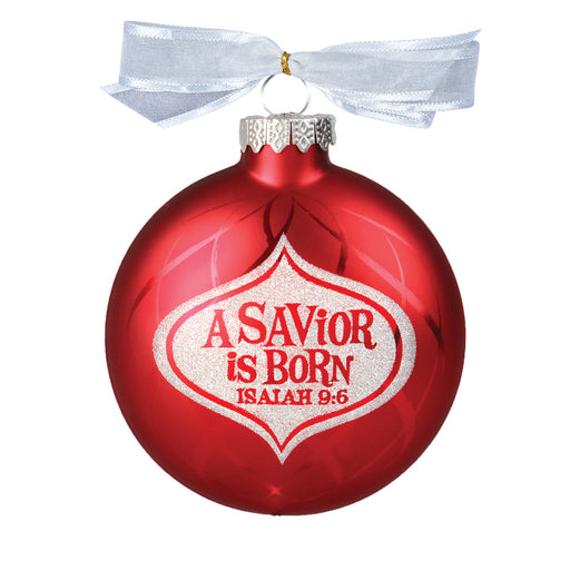 Ornament-A Savior Is Born (#12635)