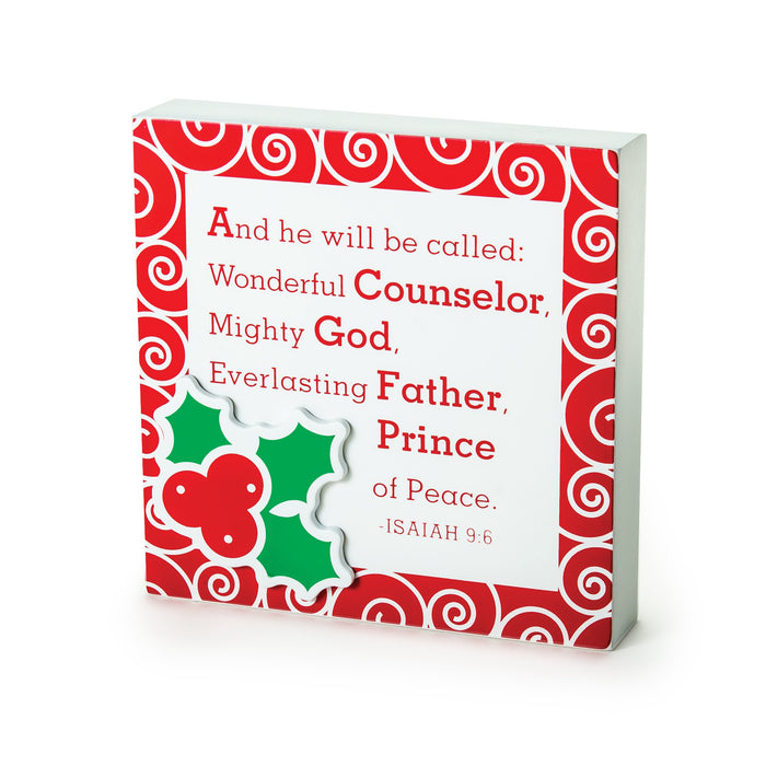 Plaque-Prince Of Peace (#12714)