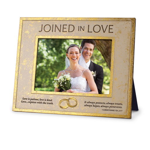 Photo Frame-Joined In Love (Wedding) (5 X 7) (#17988)
