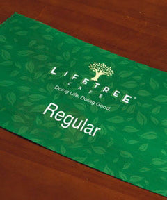 Lifetree Cafe Regular Coffee Airpot Label Wrap