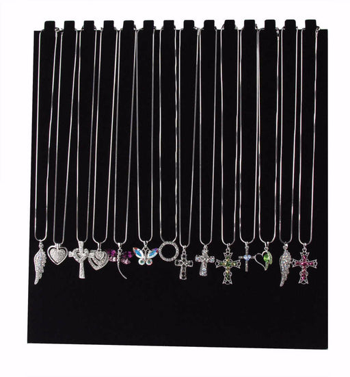 Necklace-Eden Merry-Pendant Assorted 18" (Pack Of 14)