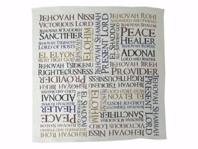 Prayer Cloth Names Of God Pk 6
