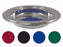 Offering Plate-Silvertone-With 4 Assorted Color Magnetic Velour Pad Inserts