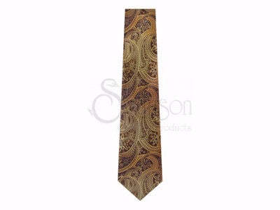 Tie-Paisley Fish-Polyester
