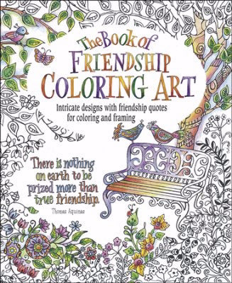 Book Of Friendship Coloring Art
