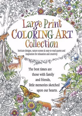Coloring Art Collection-Large Print
