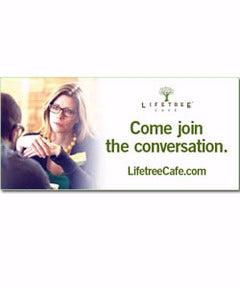 Lifetree Cafe Outdoor Banner