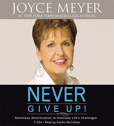 Audiobook-Audio CD-Never Give Up! (Unabridged) (5 CD)