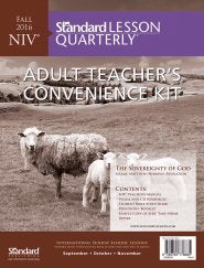 Standard Lesson Quarterly Fall 2018: Adult NIV Teacher's Convenience Kit (#6286)