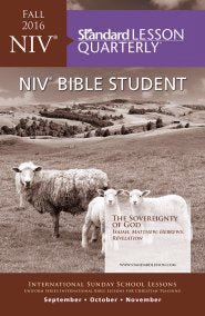 Standard Lesson Quarterly Fall 2018: Adult NIV Bible Student (#6282)