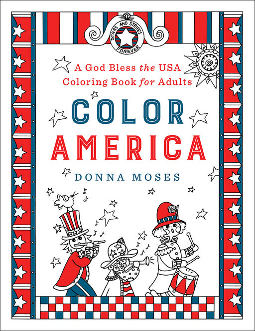Color America Adult Coloring Book