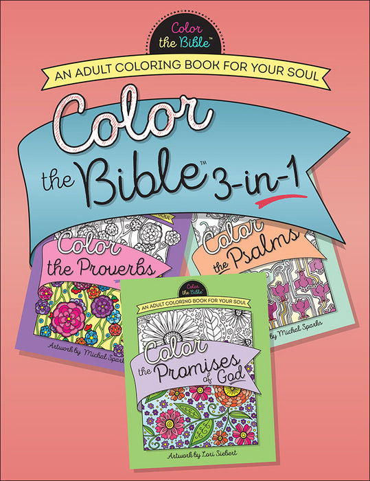 Color The Bible 3-In-1 (Volume 2)