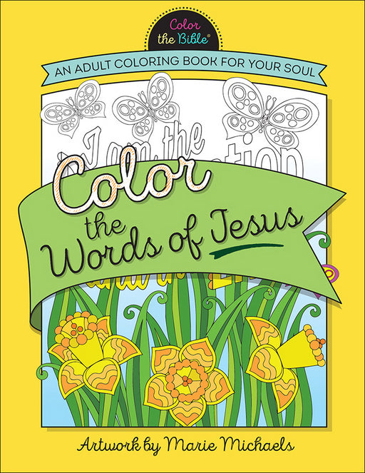 Color The Words Of Jesus (Color The Bible)
