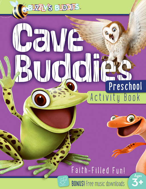 Buzzly's Buddies: Cave Buddies Preschool Activity Book