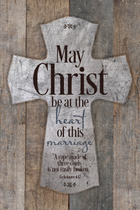 Plaque-New Horizons-May Christ Be (Easel Backed) (6" x 9")