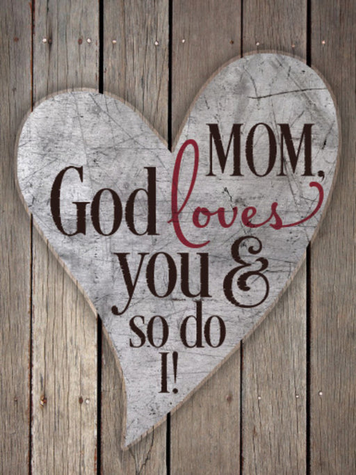 Magnet-New Horizons-Mom, God Loves You (3" x 4")