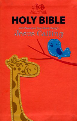 ICB Jesus Calling Bible For Children-Orange Flexcover