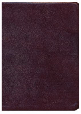 ESV Thompson Chain-Reference Bible-Burgundy Genuine Leather Indexed