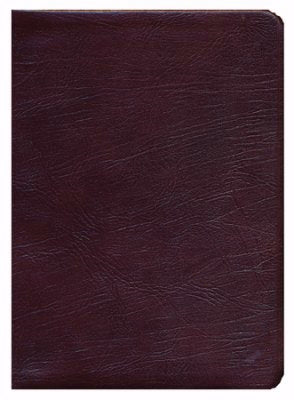 ESV Thompson Chain-Reference Bible-Burgundy Genuine Leather