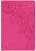 CSB Giant Print Reference Bible-Pink LeatherTouch Indexed