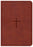 CSB Large Print Compact Reference Bible-Brown LeatherTouch