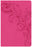 CSB Large Print Personal Size Reference Bible-Pink LeatherTouch