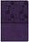 CSB Large Print Personal Size Reference Bible-Purple LeatherTouch Indexed