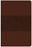 CSB Large Print Personal Size Reference Bible-Saddle Brown LeatherTouch
