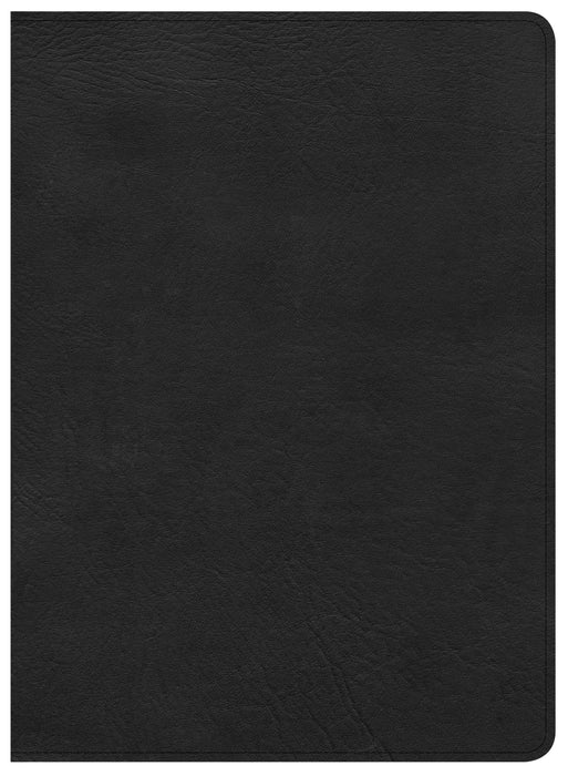 CSB Study Bible-Black Deluxe LeatherTouch