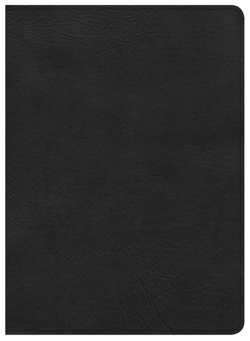CSB Study Bible-Black Premium Leather