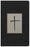 NKJV UltraThin Reference Bible-Black/Gray Deluxe LeatherTouch