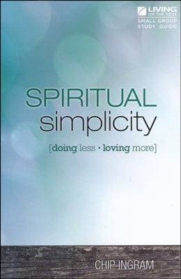 Spiritual Simplicity DVD Series Study Guide