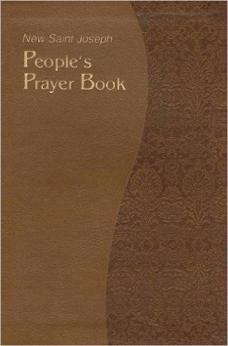 New St. Joseph People's Prayer Book-Brown Imitiation Leather