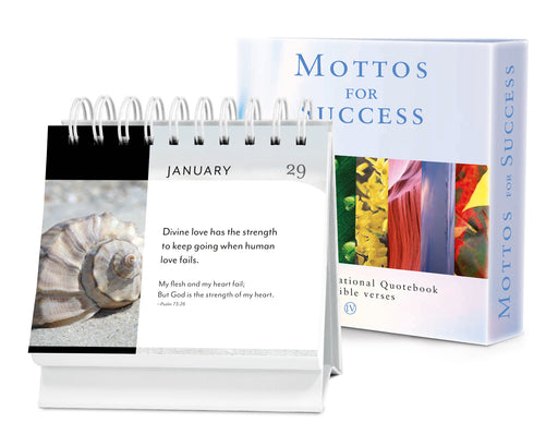 Calendar-Mottos For Success Vol. 4 With Bible Verses