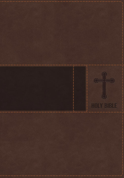 NIV Gift Bible-Brown Leathersoft
