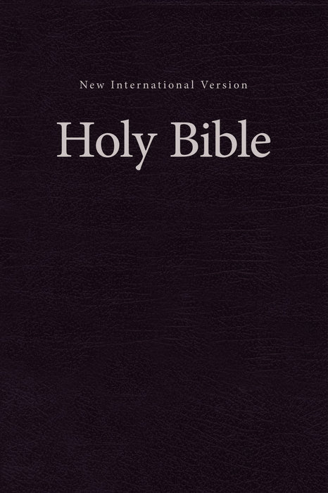 NIV Pew And Worship Bible-Black Hardcover