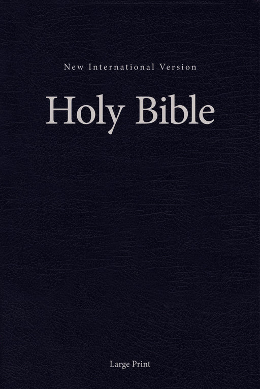 NIV Pew And Worship Bible/Large Print-Blue Hardcover