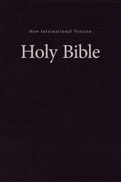 NIV Value Pew And Worship Bible-Black Hardcover