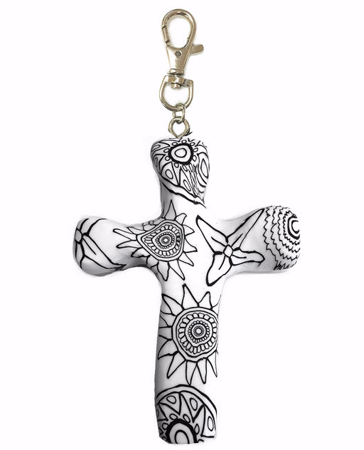 Clip-Color Me Comforting Clay Cross-Botanical (3")