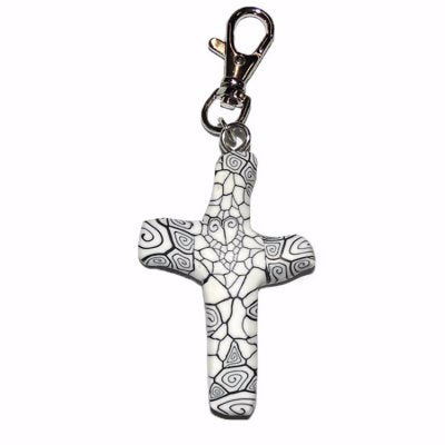 Clip-Color Me Comforting Clay Cross-Tiffany (3")