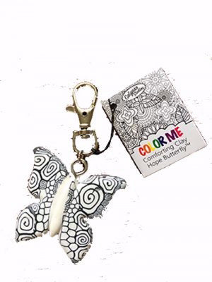 Clip-Color Me Comforting Clay Hope Butterfly (3")