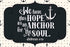 Cards-Pass It On-Hope Is An Anchor (3"x2") (Pack of 25) (Pkg-25)