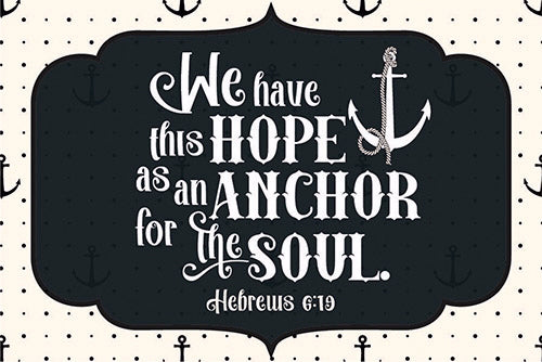 Cards-Pass It On-Hope Is An Anchor (3"x2") (Pack of 25) (Pkg-25)