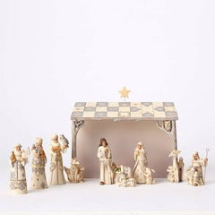 Nativity-Jim Shore-Woodland Mini Nativity Set