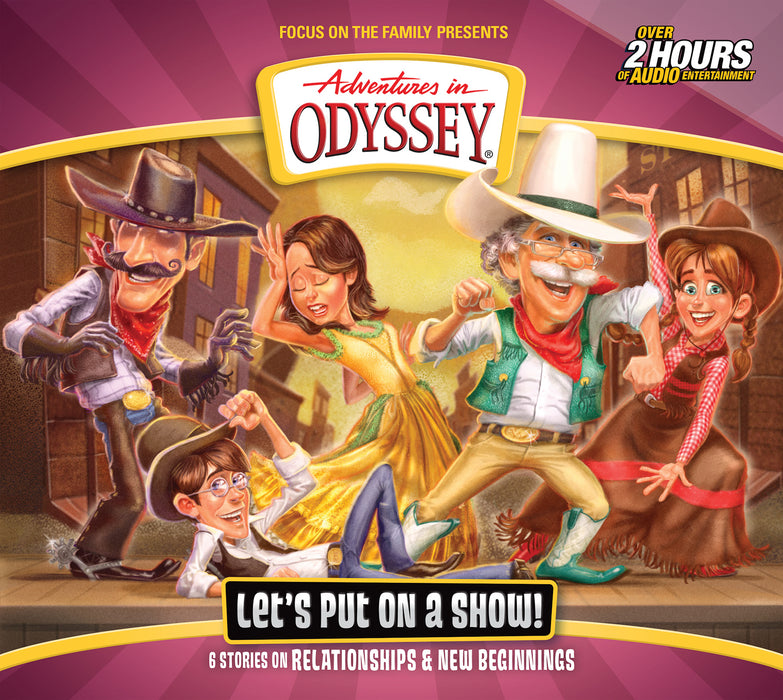Audio CD-Adventures In Odyssey V62: Let's Put On A Show! (2 CD)