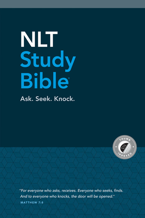 NLT2 Study Bible-Hardcover Indexed