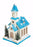 Home Decor-Light Up Holiday Church (For Indoor Or