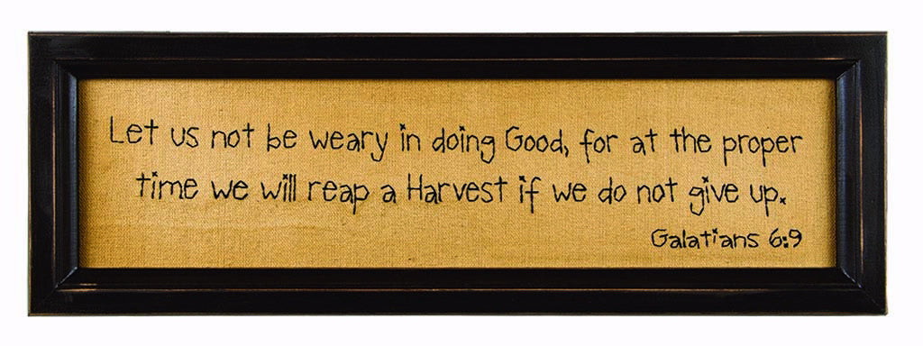 Sign-Reap A Harvest Stitchery (6 x 18)