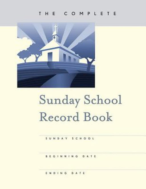Complete Sunday School Record Book