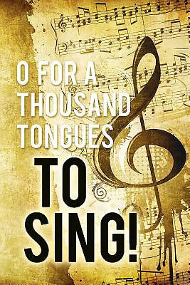 Bulletin-O For A Thousand Tongues To Sing  (Pack Of 50) (Pkg-50)